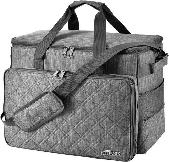 Image du produit Phönix Sac pour machine à coudre Quilt Design gris