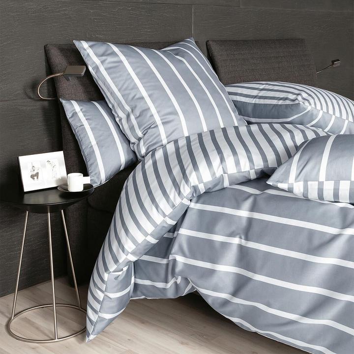 Produktbild Janine Mako-Satin Bettwäsche modern classic (Kopfkissenbezug, 40 x 80 cm)