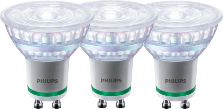 Philips LED Spots (GU10, 2.10 W, 375 lm, 3 x, A)