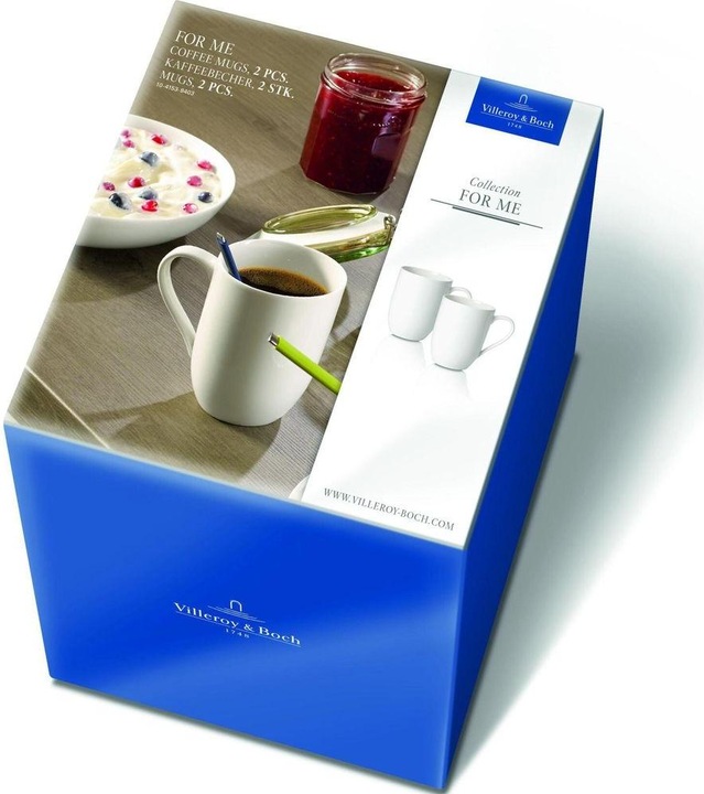 Actual product image Villeroy & Boch Coffee Mug Set of 2 For Me (370 ml, 2 x)