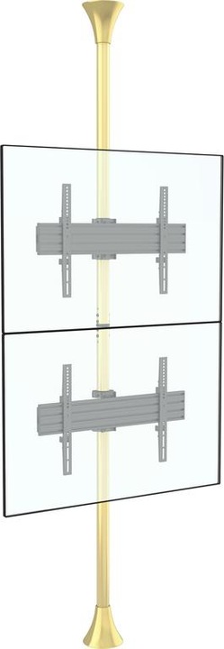 Produktbild Multibrackets Boden-Deckenhalter 2x, 40"-65", max 2x30 kg (65", 60 kg)