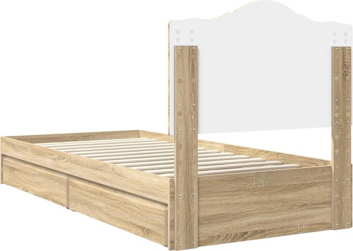 Image du produit vidaXL Aufbewahrungsbettgestell (100 x 200 cm)