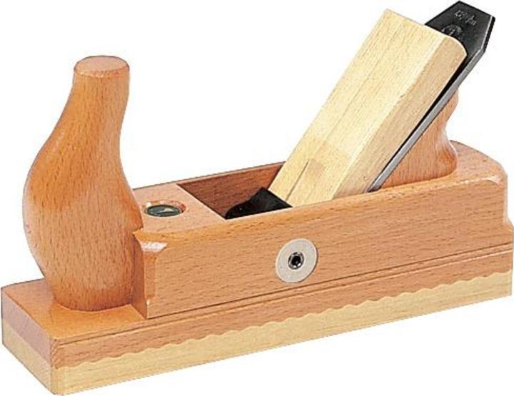 Productafbeelding Ulmia Houten schaaf met witte beukenhouten zool/enkelijzer, voor opmeten (48 mm)