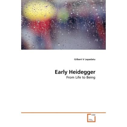 Early Heidegger, Sachbücher