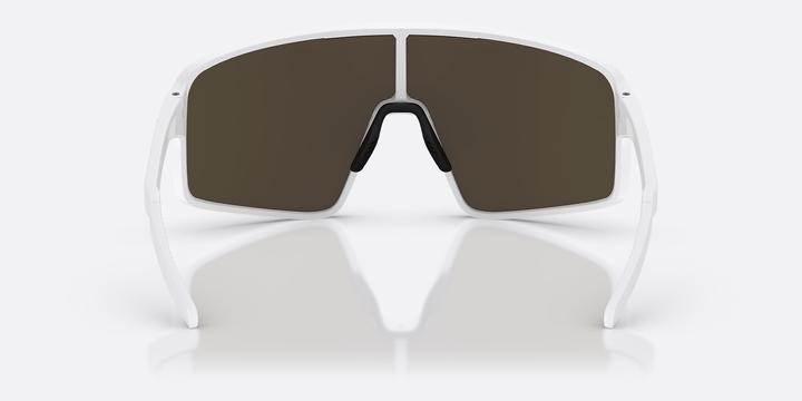 Actual product image Bliz P001 (Matt White-Brown, Red Mirror)