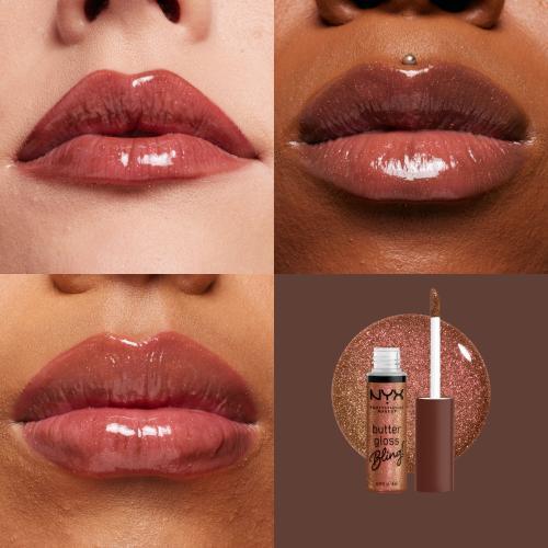 Actual product image NYX Professional Make-Up Butter Gloss Bling (08 Hustla)