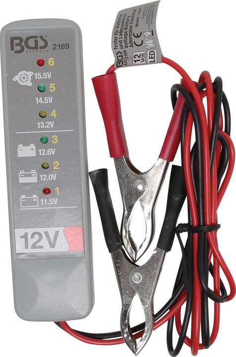 BGS Batterij- en oplaadsysteem tester