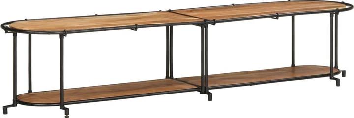Immagine prodotto vidaXL Mobile TV Mobile TV basso Tavolo TV in legno massiccio di acacia (200 x 42 x 40 cm)