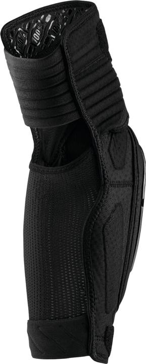 Produktbild 100% PROTECCIONES Schwarz (Fortis Elbow Guards Black) -L/XL Ellenbogenschützer, Weiss, ESTANDAR (L, Ellbogenschoner)