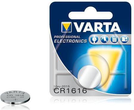 Produktbild Varta Electronics CR1616 (1 Stk., CR1616, 55 mAh)