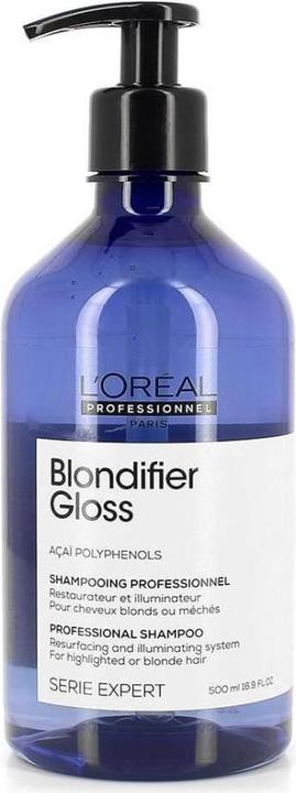 Actual product image L'Oréal Professionnel Series Expert Blondifier Shampoo (500 ml, Liquid shampoo)