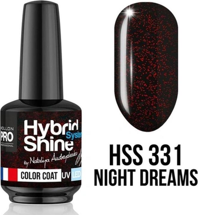 Immagine prodotto Mollon Pro Mol Hss 331 Red Passion - Semi-Permanent Hybrid Nail Polish