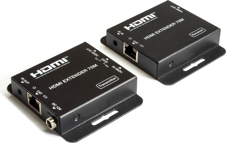 Productafbeelding FeinTech VME00110 HDMI over LAN Extender | 4K 30Hz | 70 m (Extender, CAT verlenger)