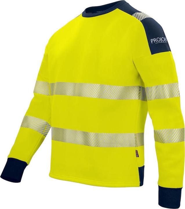 Actual product image Projob 6108 SWEATSHIRT BICOLORE EN ISO 20471 CLASSE 3/2 (XL)