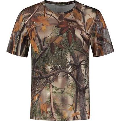 Thumbnail - Stealth Gear, Herren, Shirt, Camo Forest, Grün, (XL)