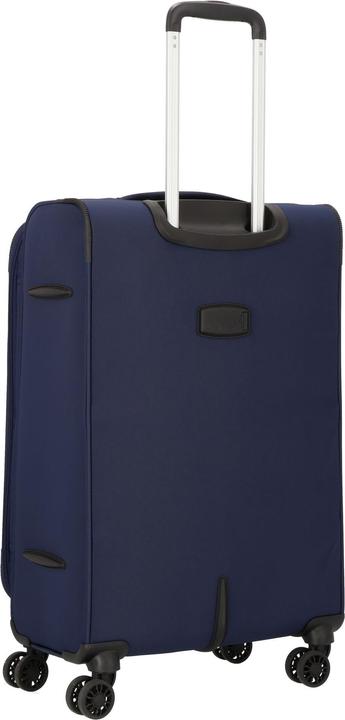 Actual product image D&N Travel Line 9504 4-wheel suitcase set, 3-piece with stretch fold (204 l)