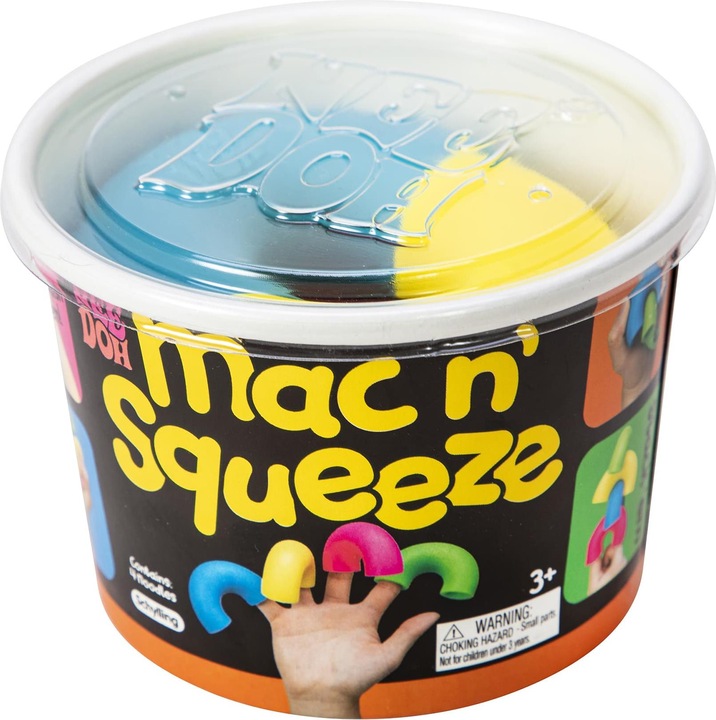 Productafbeelding NeeDoh Schylling Nee Doh Mac 'n Squeeze Rekbaar speelgoedfiguur