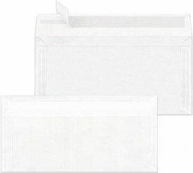 Produktbild Mailmedia Briefumschlag DIN lang, weiá-transparent (DL, 500x)