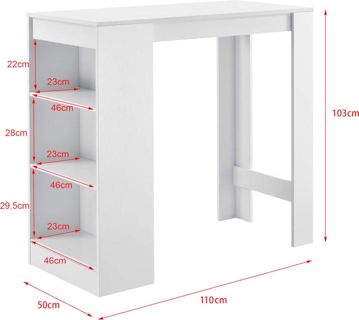 Image du produit En.Casa Kouvola (110 x 50 x 103 cm)