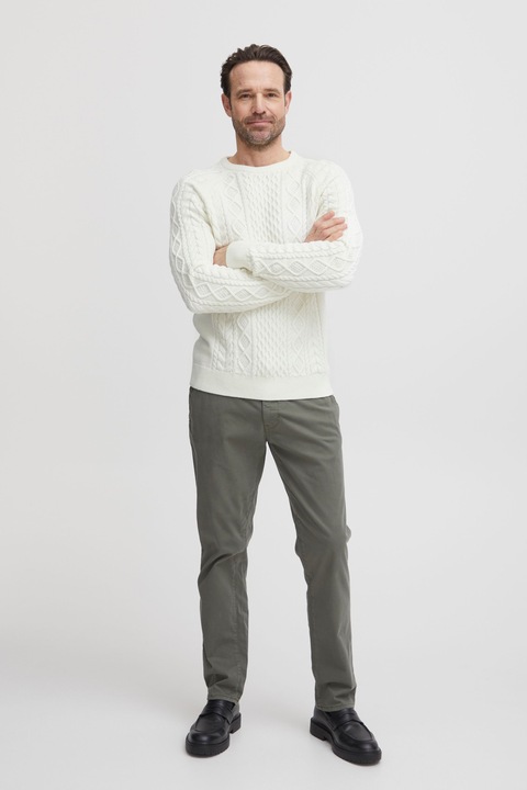 Actual product image FQ1924 FQKyle raglan cable knit - Sweater - 21900574 (L)