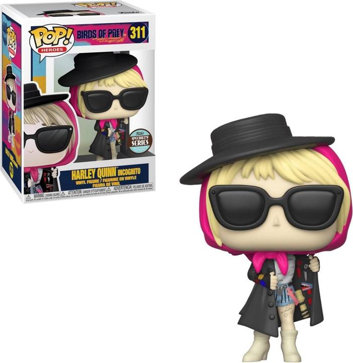 Image du produit Funko POP! Birds of Prey - Harley Quinn (Incognito) Excl