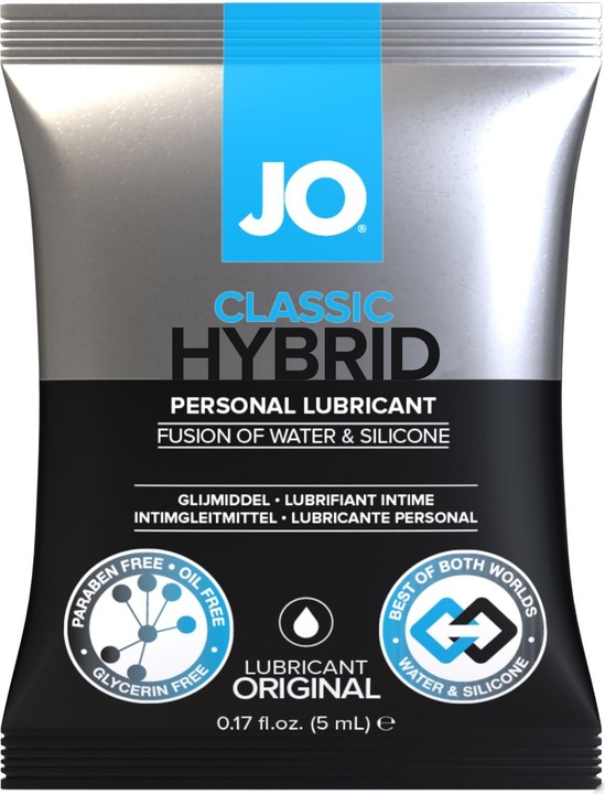 Actual product image System JO - Sachet Classic Hybrid Lubricant - 5 ml (5 ml)