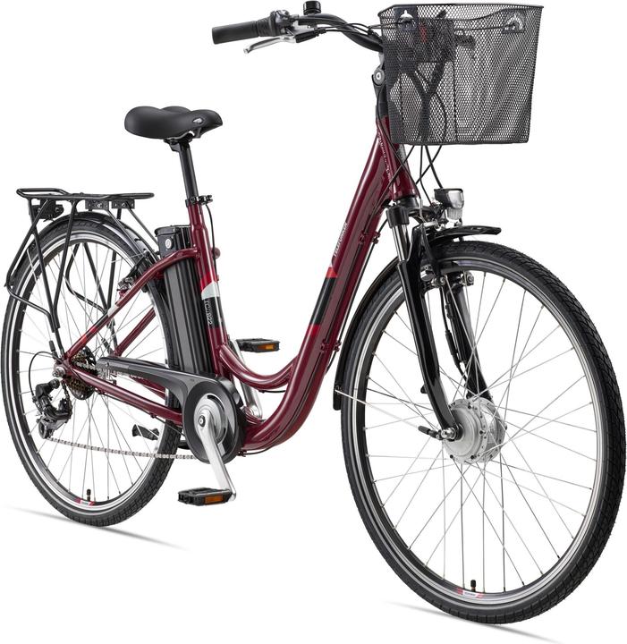 Produktbild Telefunken Multitalent RC822, City E-Bike, Motor power 250 W, Wheel size 28 ", Warranty 24 month(s), Red (48 cm)