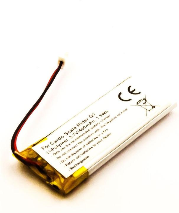 Image du produit AGI 59304 - Batterie - Blanc - Batterie 320 mAh 3,7 V (Scala Rider Q1)