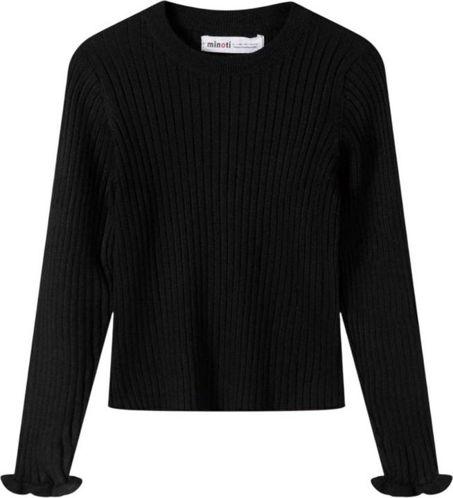 Produktbild Minoti Sweatshirt Mädchen RüschenManschette gerippt Langärmlig (140)