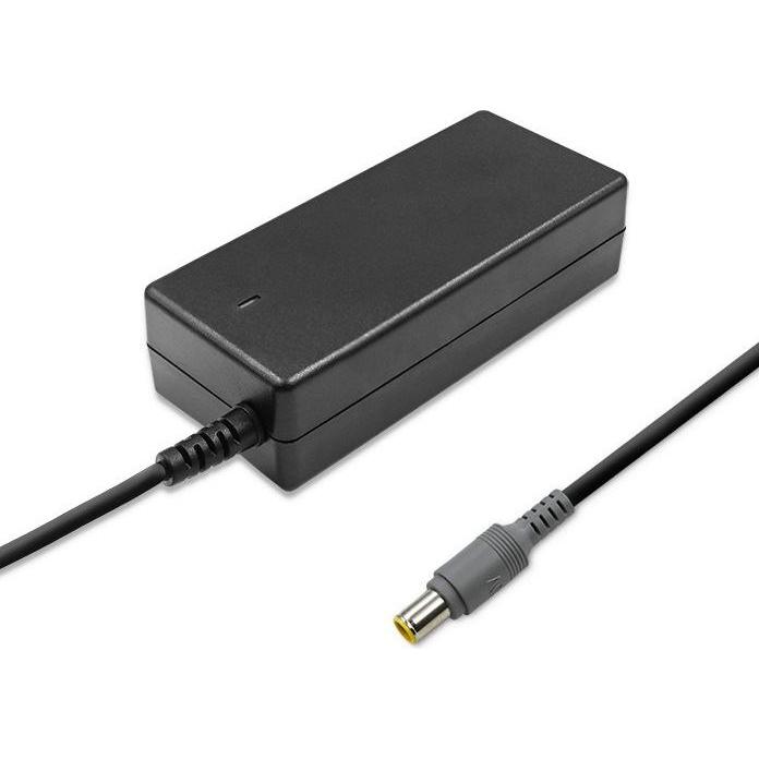 Qoltec 50093.90W - Notebook - Indoor - 100-240 V - 50/60 Hz - 90 W - 20 V (90 W), Notebook Netzteil, Schwarz
