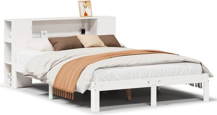 Produktbild vidaXL Bett mit Regal (160 x 200 cm)