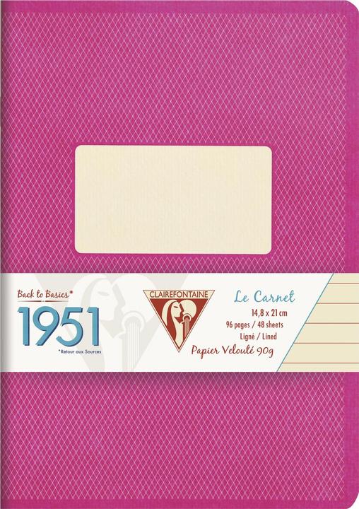 Actual product image Clairefontaine 1951 - Back to Basics (A5, Lined)