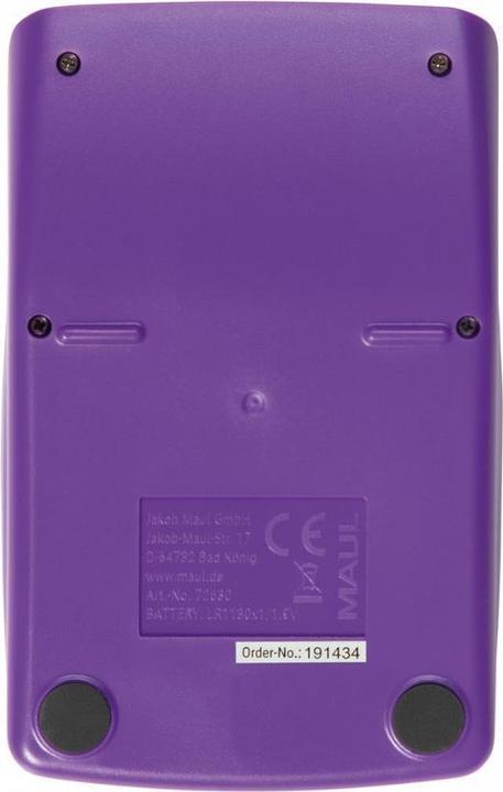 Image du produit Maul Calculatrice de poche MJ450 Junior Pink (Piles)