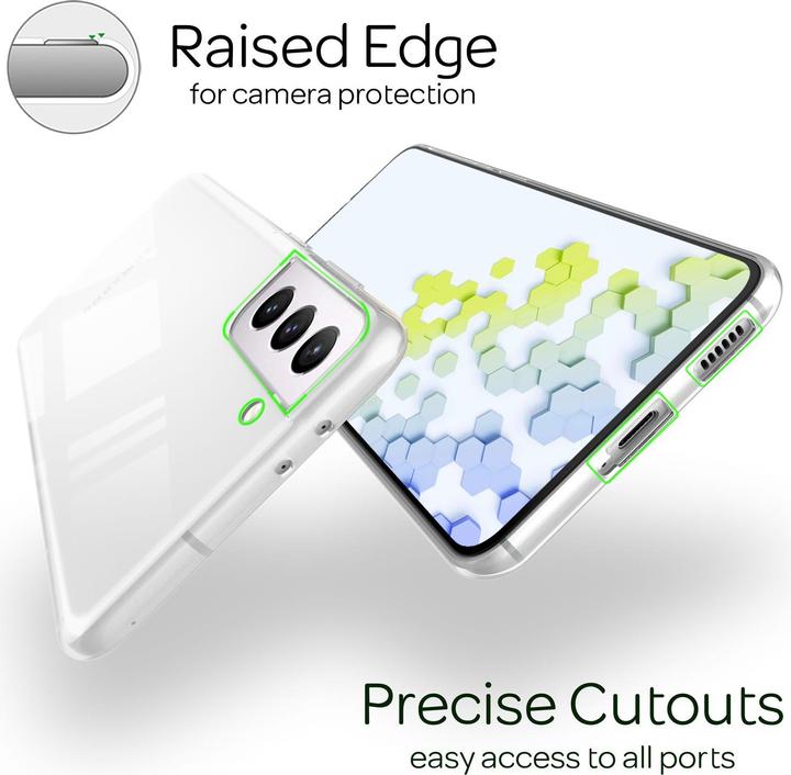 Produktbild Nalia Klare Transparente Silikon Hülle (Samsung Galaxy S22)