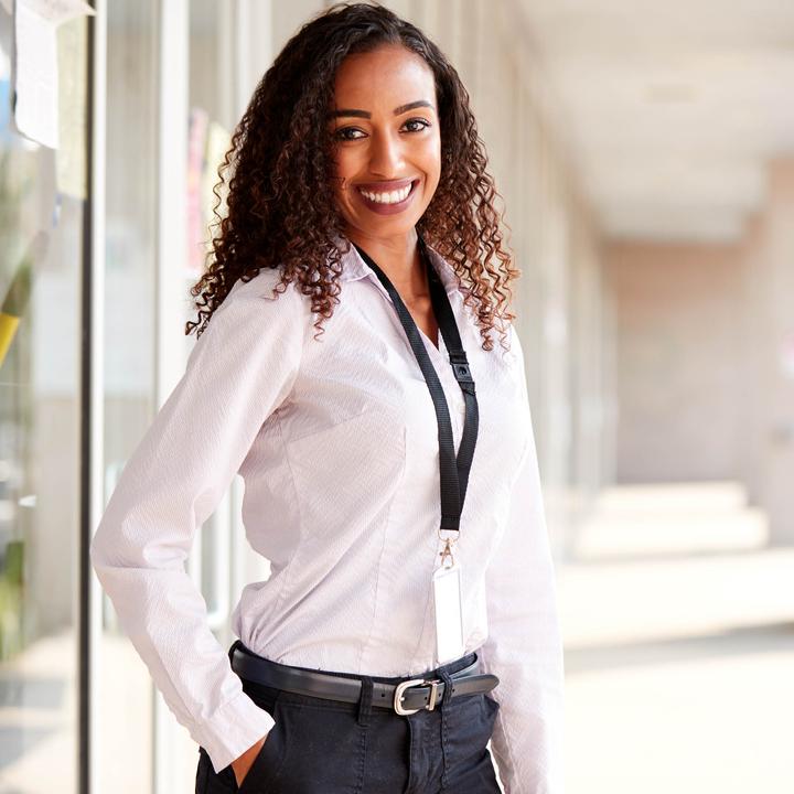 Produktbild Europel Textilband mit Karabiner, rot