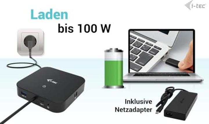 Produktbild i-tec C31HDMIDPDOCKPD100 (USB-C, 2 Ports)