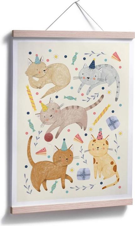 Produktbild Trenddeko Katzengeburtstag (120 x 150 cm)