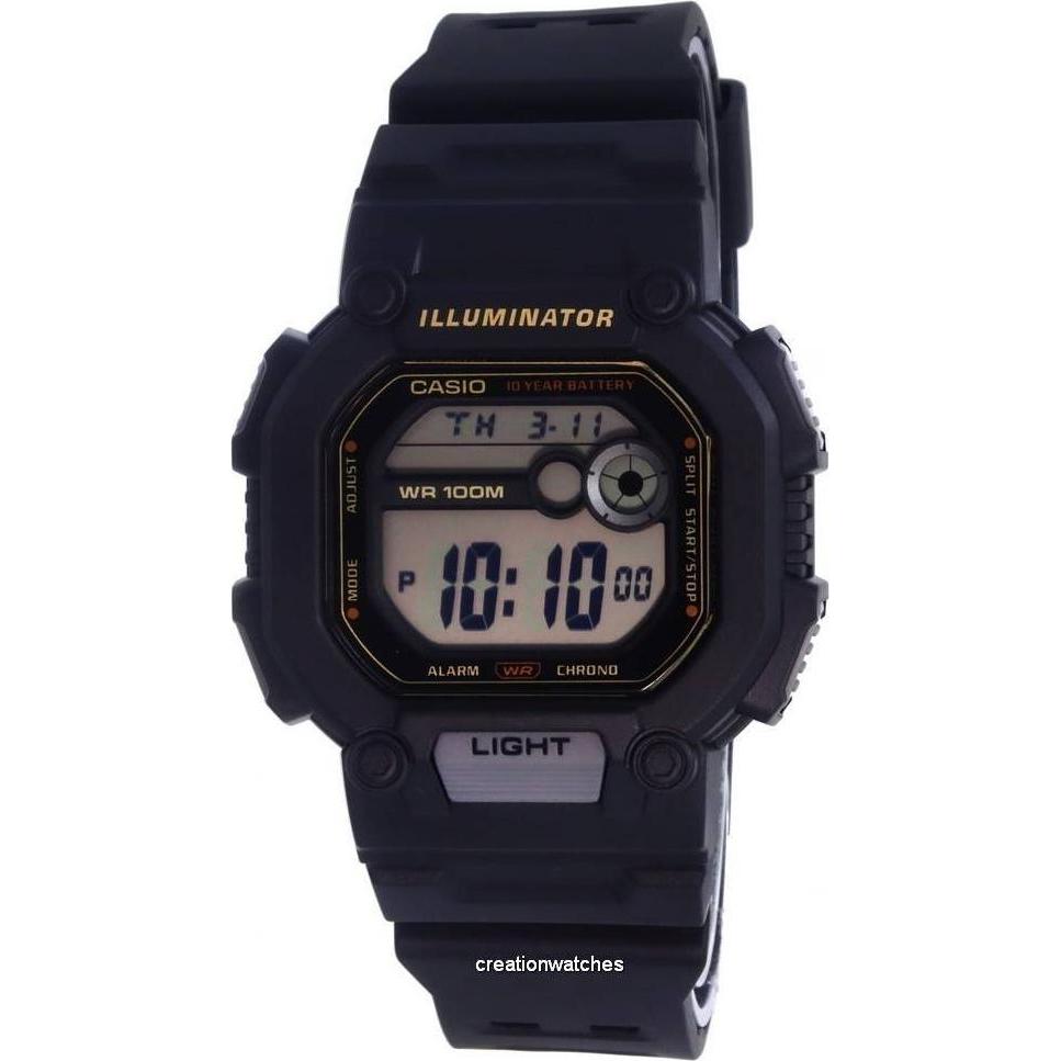 Casio Uomo Chiara Orologio Da Polso, Quarzo In Resina Con Quadrante Digitale, (Orologio Digitale, 45.70 Mm)