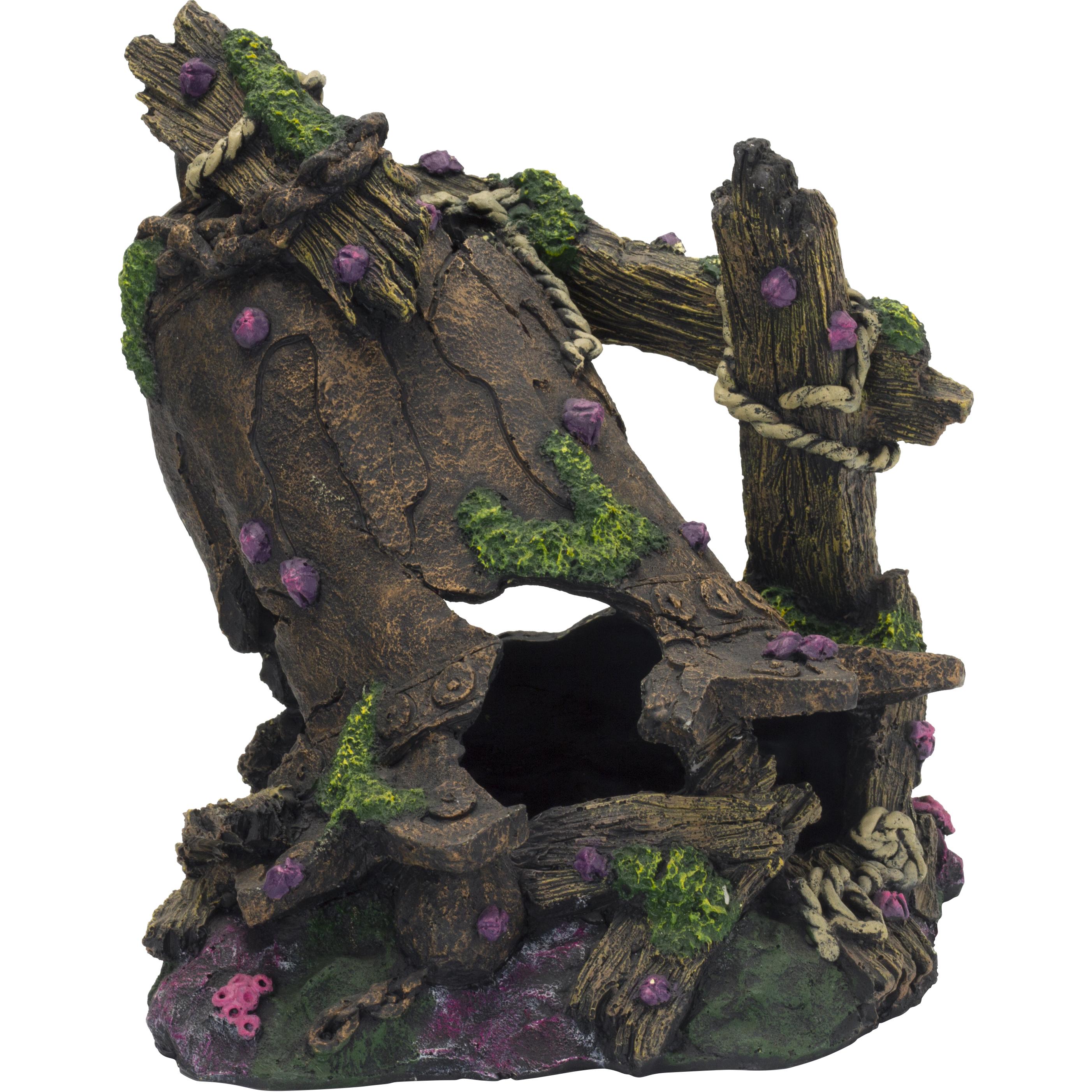 Meilleurs prix pour 4fish Tønde 28x25,5x31 cm (autres éléments), Décoration d'aquarium