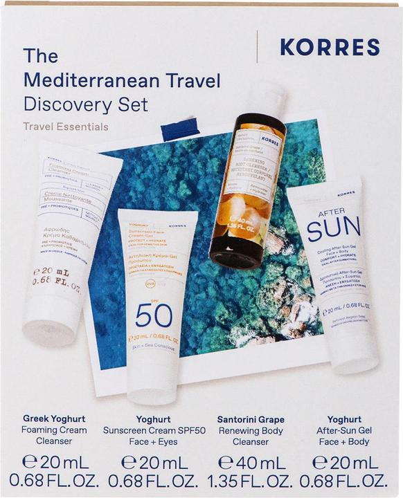 Produktbild Korres The Mediterranean Travel Discovery Set (Gesichtspflege Set)