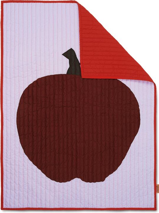 Actual product image Ferm Living Apple Quilted Blanket (80 x 110 cm)