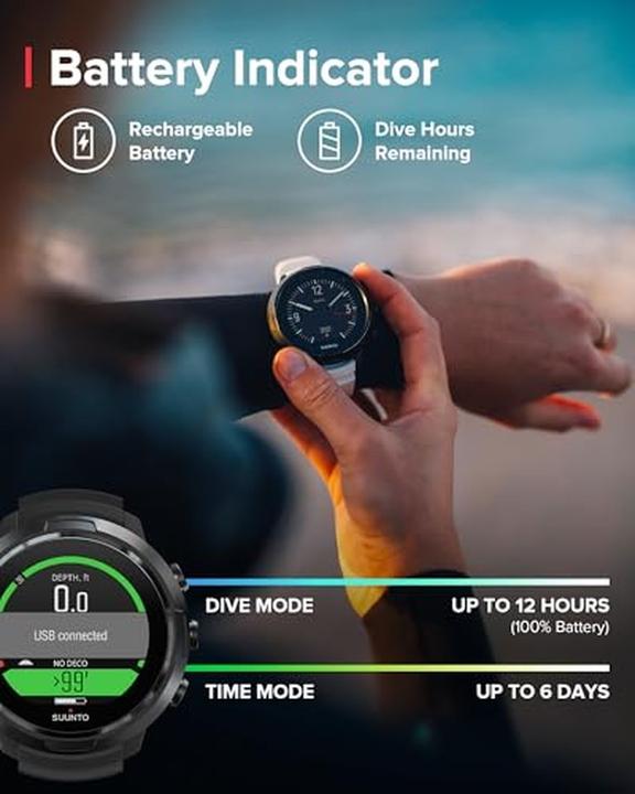 Produktbild Suunto D5 All Black With USB Cable