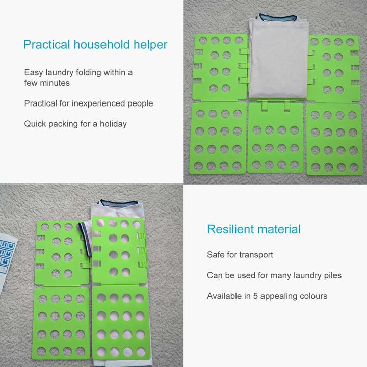 Actual product image Intirilife Laundry Folding Board Clothes Folding Aid
