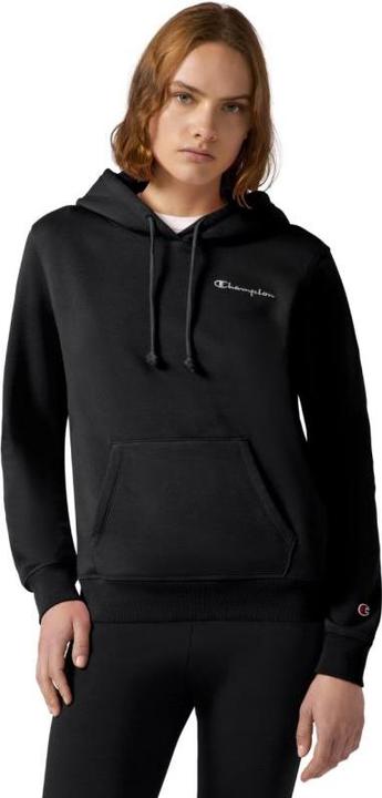 Champion schwarzer Damen-Kapuzenpullover (S)