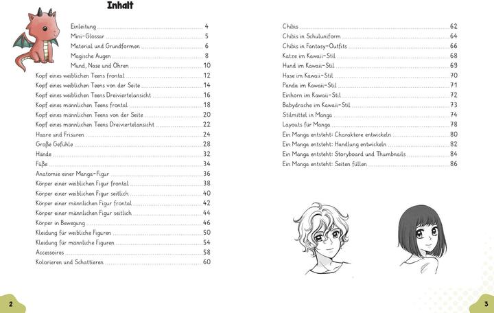 Produktbild Manga Zeichnen lernen