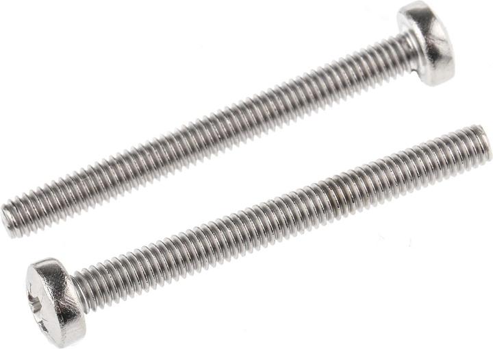 Produktbild RS PRO A2 S/Steel cross pan head screw,M4x40mm (100 Schrauben pro Stück)