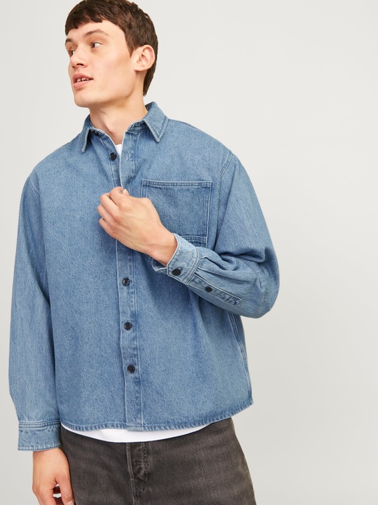 Produktbild Jack & Jones Relaxed Fit Overshirt Overshirt (L)