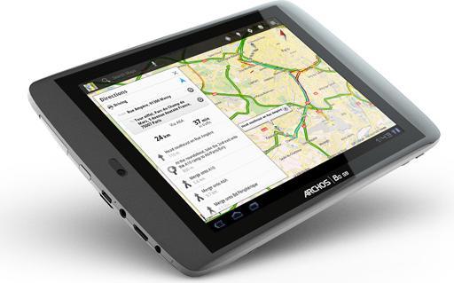 Actual product image Archos 80 G9 Turbo (8", 16 GB, Black)