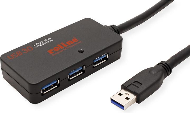 Image du produit Roline Concentrateurs / Commutateurs USB (USB-A, 4 ports)