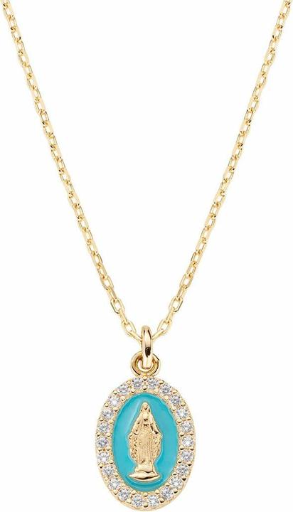 Produktbild Amen Miraculous Medal Halskette (Emaille, Silber 925, 40 - 45 cm)